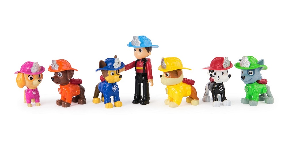 Multipack figurines Pat Patrouille Fire Rescue