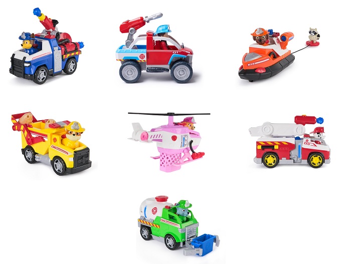 Paw Patrol Fire Rescue figures