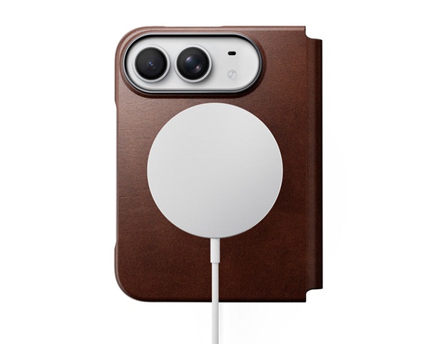 Folio Traditional cuir Horween iPhone Duo NOMAD