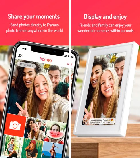 Cadre photo numerique Wi-Fi Frameo 10 Cygnett