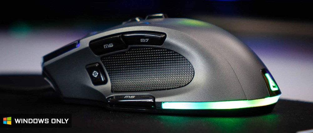 The G-Lab Kult Neon souris Droitier RF sans fil 2400 DPI