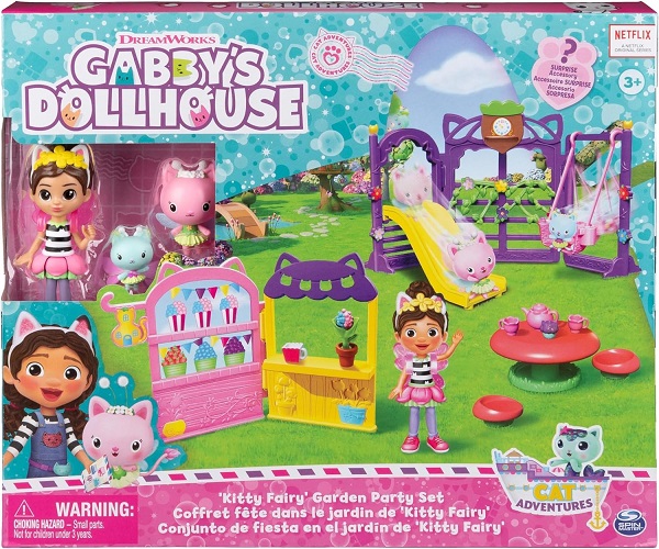 Gabby et la Maison Magique - Gabby's Dollhouse - COFFRET DE FIGURINES  DELUXE - Gabby, 6 Figurines De Chat Et 1 Accessoire Surprise - Dessin Animé  Gabby Et La Maison Magique 
