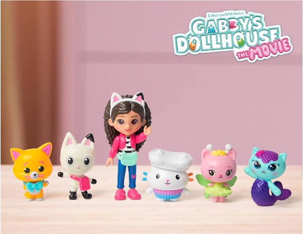 Gabby�s Dollhouse The Movie � Gift Set with 6 Figures