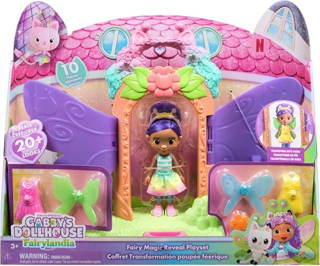 Gabby et la Maison Magique Playset Transformation Fairylandia