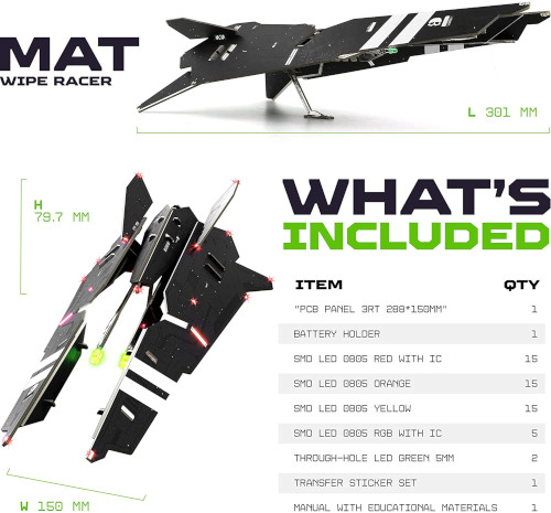 Geek Club MAT 002 Wipe Racer Kit
