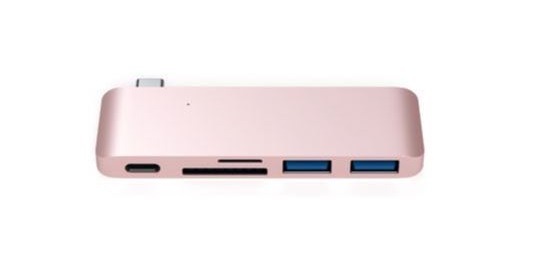 Hub Type-C Satechi rose gold
