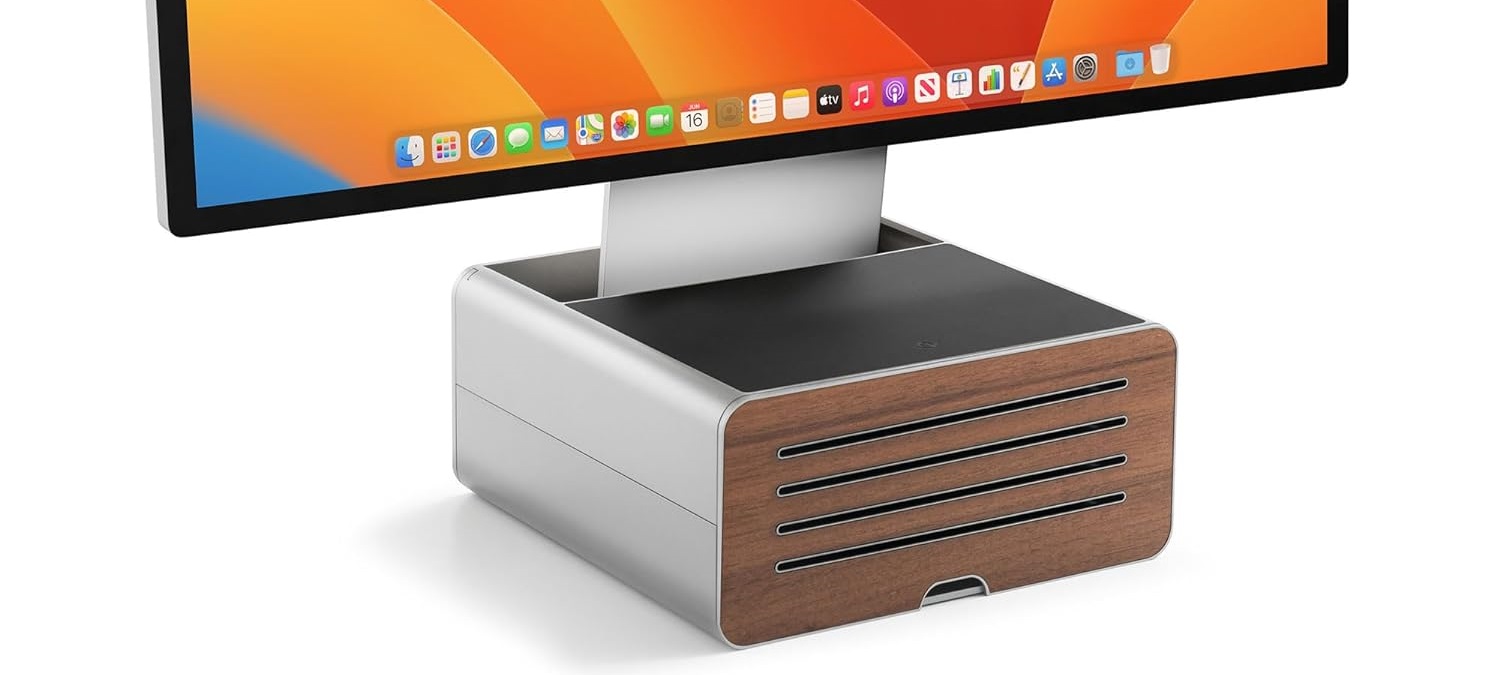 HiRise Pro Silver Mac stand