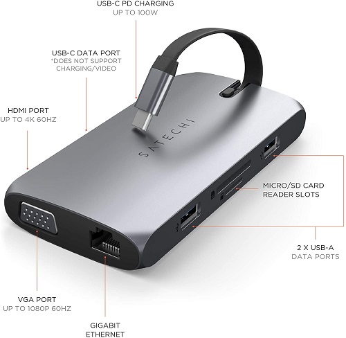 Multiport USB-C Satechi