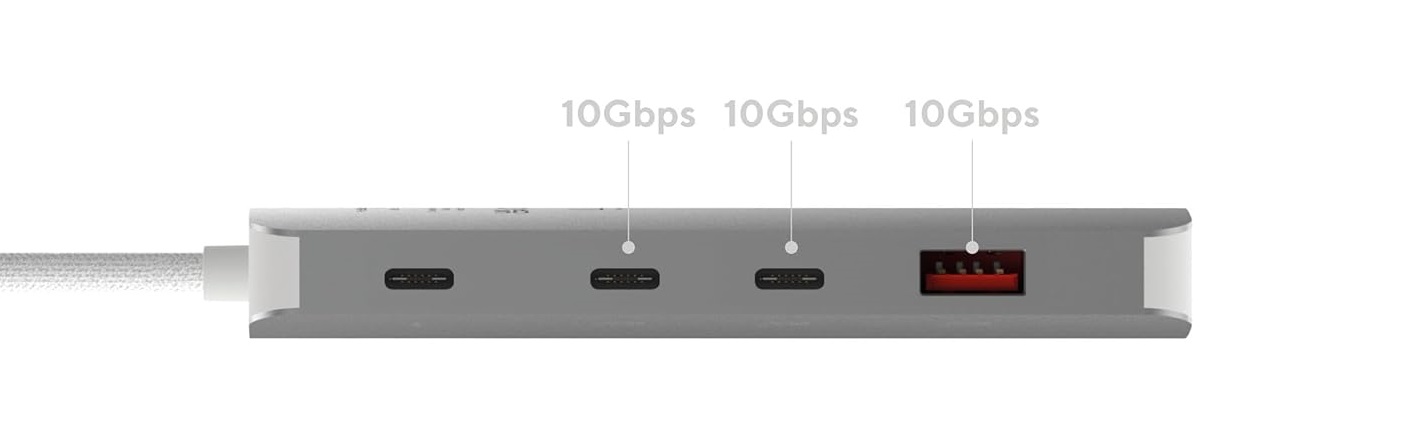 Hub multiport 8K PRO USB-C 8-en-1 140W LINQ