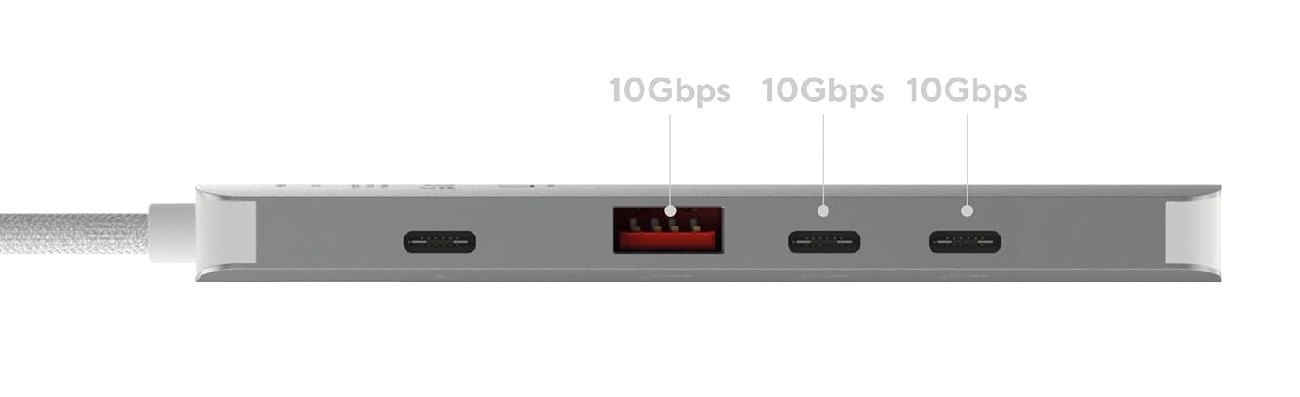 Hub multiport PRO USB-C 5-en-1 140W LINQ