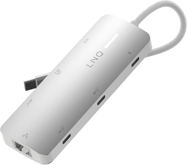 Hub multiport PRO USB-C 8-en-1 140W LINQ