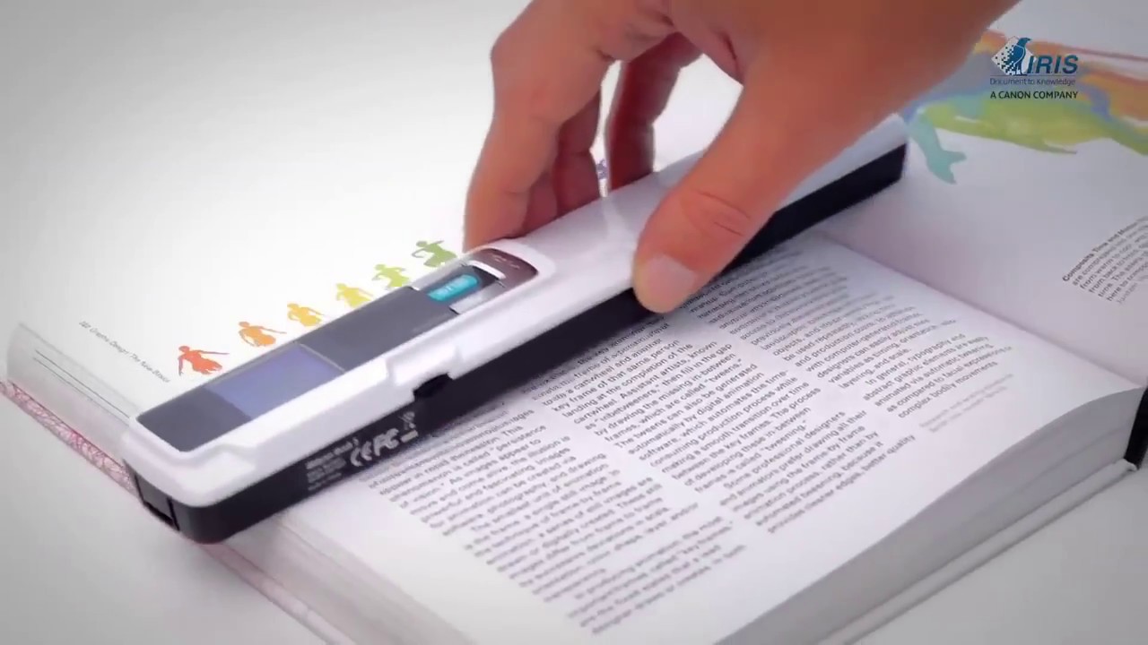 IRIScan Book 3 portable wireless scanner