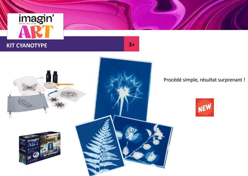 Imagin Art Kit Cyanotype Silverlit
