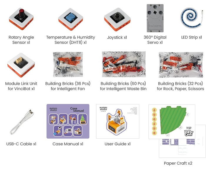 Inventor Kit VinciBot MatataStudio