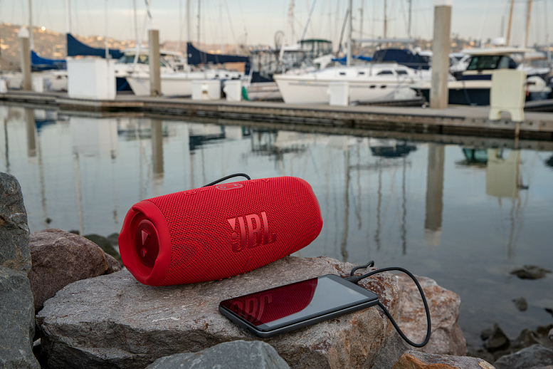 JBL Charge 5 - Portable Bluetooth Speaker with IP67 Waterproof and USB  Charge Out - Pink 