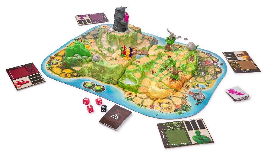 Jumanji Danger Island board game