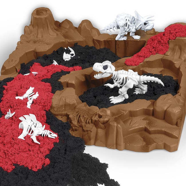 Coffret Fossiles de Dinosaures  Kinetic Sand