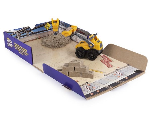 Coffret Chantier Creuser et Demolir Kinetic Sand