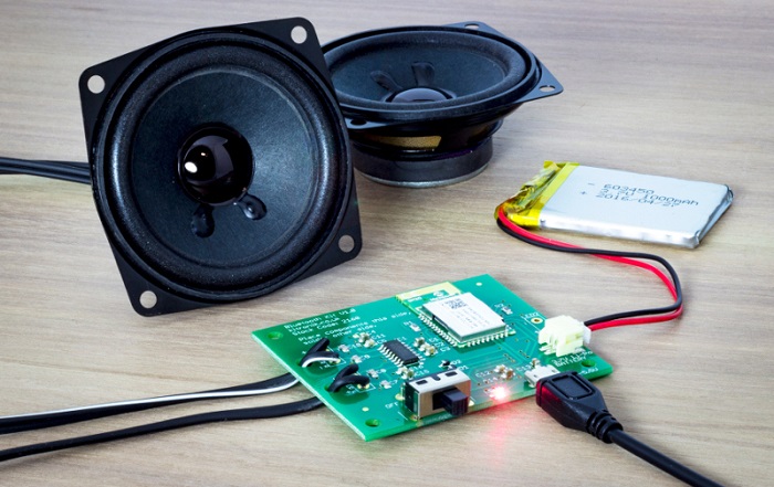 Bluetooth Stereo Amplifier Kit by Kitronik