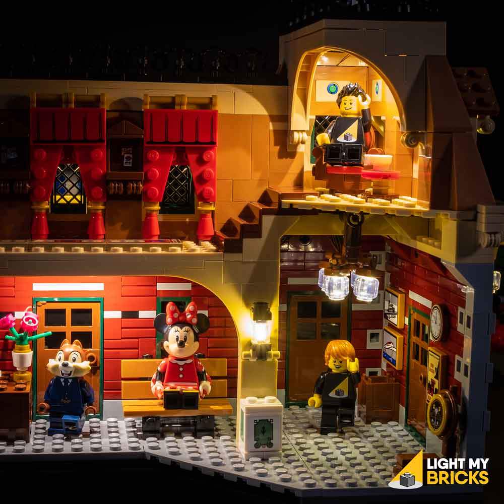 LEGO Gare Disney 71044 kit lumière