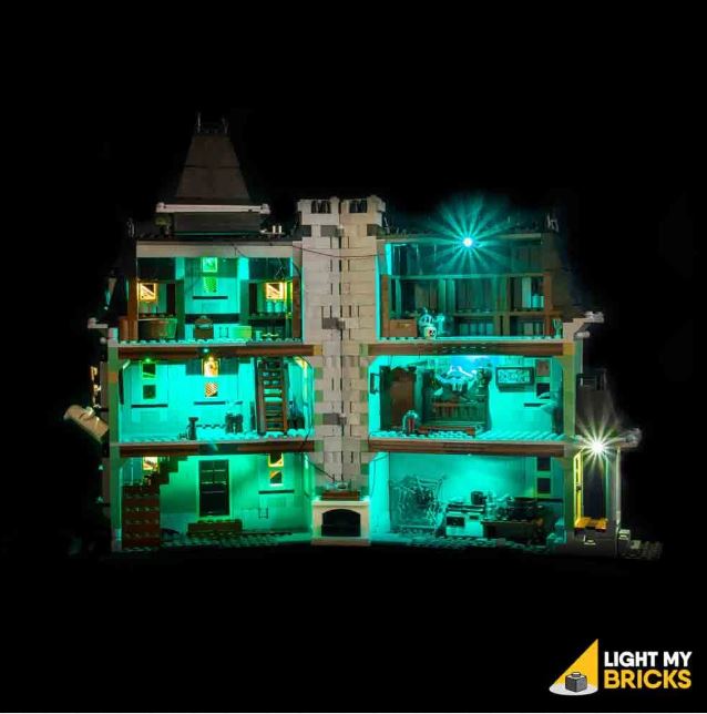 LEGO haunted house 10228 LEGO light kit