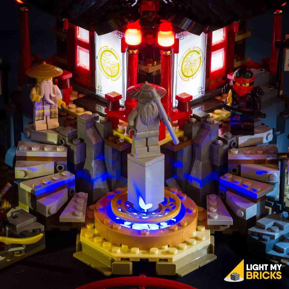 LEGO Ninjago temple airjitzu 70751 kit lumière LEGO