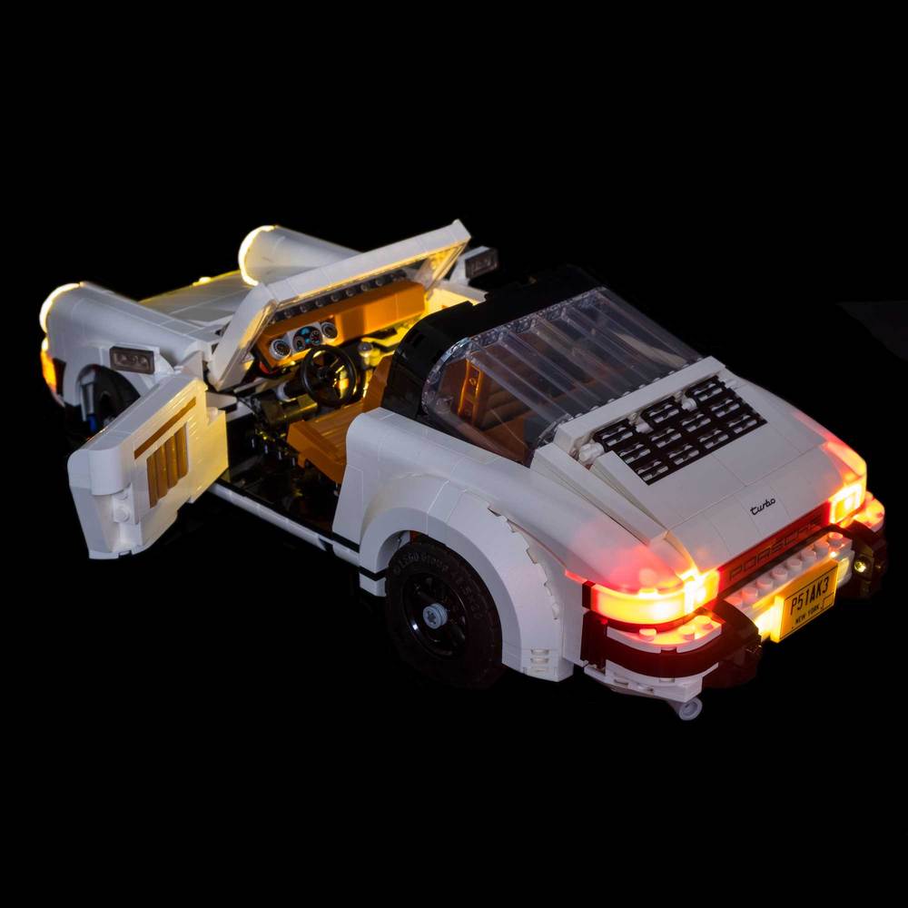 Lights LEGO Porsche 911 10295