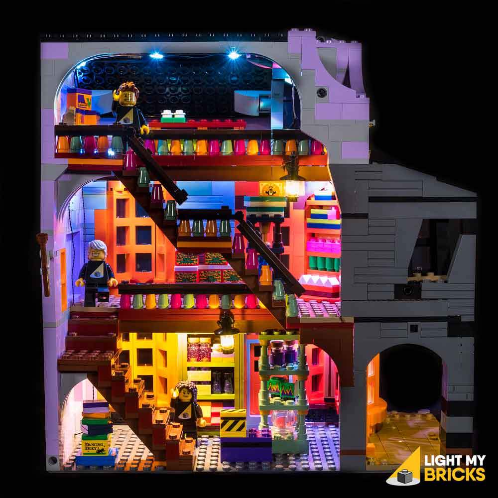 Light LEGO Harry Potter Diagon Alley 75978