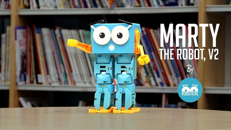 Marty V2 Robot Educatif
