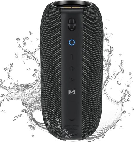 Monster S320 portable black Bluetooth boombox