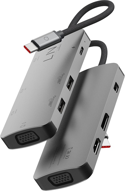 Multiports USB-C 7-en-1 Triple Display MST LINQ