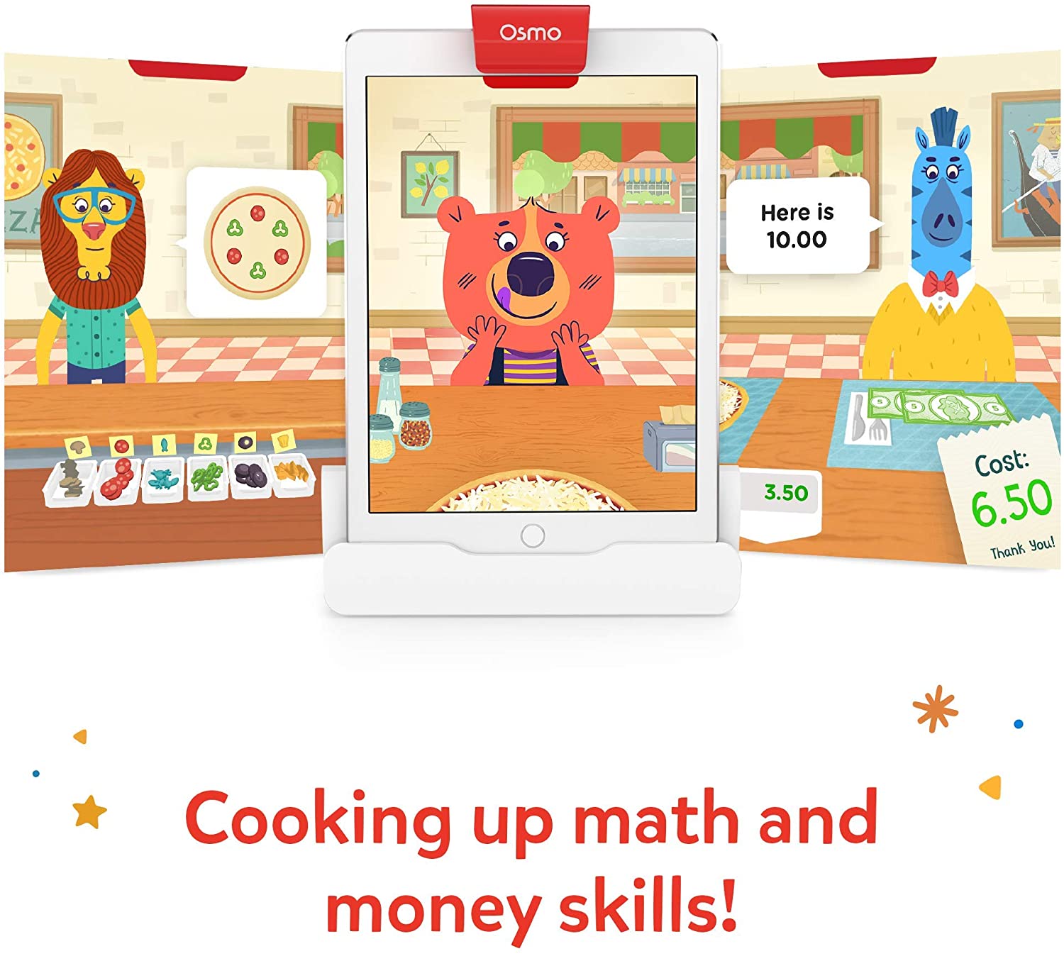 Osmo Pizza Co interactive iPad games