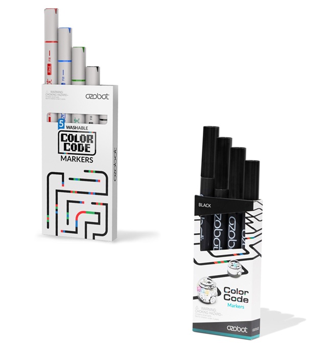 Feutres Ozobot Evo Et Bit Lavables Code Makers