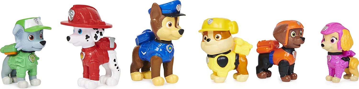 MULTIPACK OF 6 FIGURES Paw Patrol - The Movie