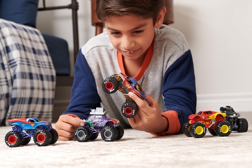 Pack 5 voitures Die-Cast DC Comics Monster Jam