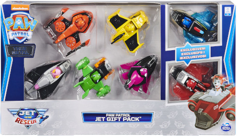 Pack 7 vhicules True Metal Jet To The Rescue Pat Patrouille