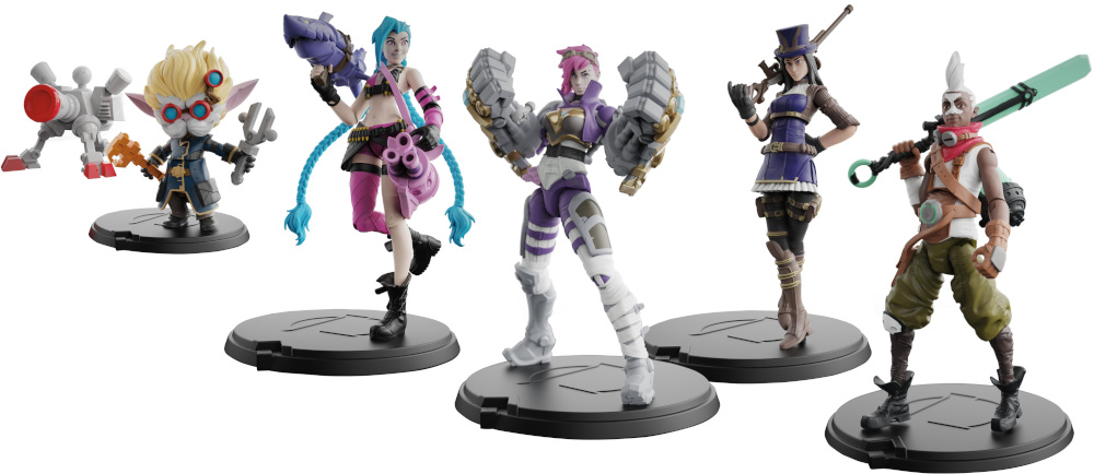 Pack Figurines League of Legends