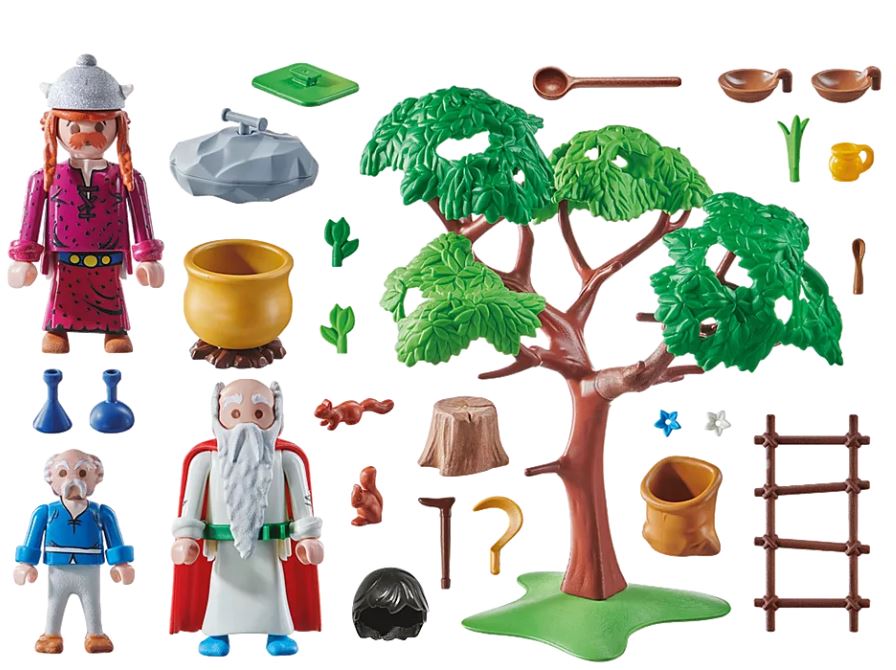 Playmobil Astrix : Panoramix et le chaudron de Potion Magique 70933