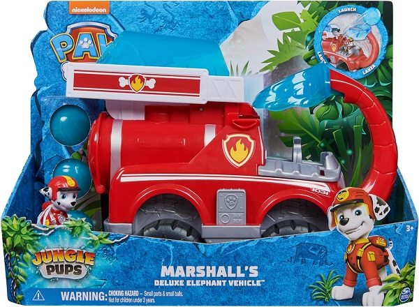 Paw Patrol Jungle Pups Deluxe Marshall elephant