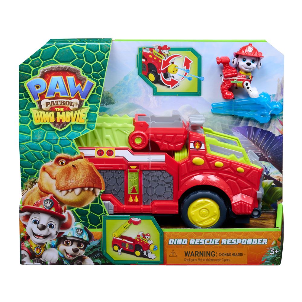 Paw Patrol Dino Truck Mission Marshall the Rescue Responder