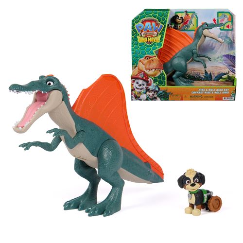 Paw Patrol The Movie Dino Mission Rise and Roll Rex Set