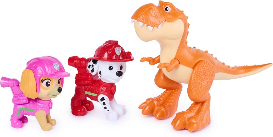 PAW Patrol Dino Adventure Set with 6 articulated figures