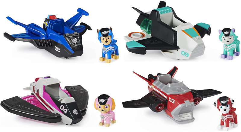 Collection de 4 packs Pat Patrouille Jet to the Rescue