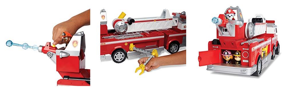 Play with the Paw Patrol fire truck