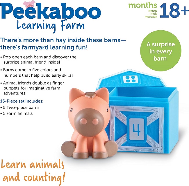 Peekaboo Learning Farm Learning Resources