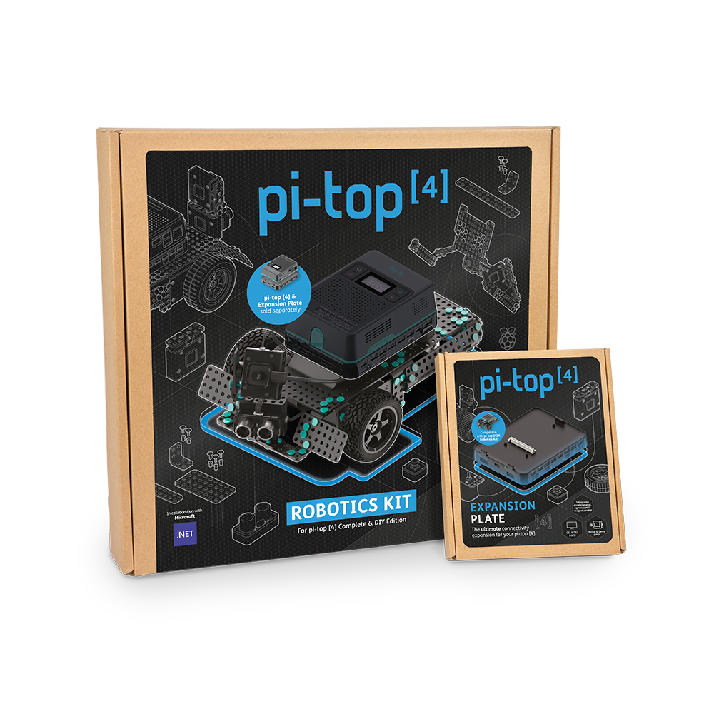 pi-top [4] robotics kit with expansion plate