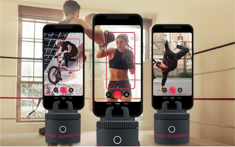 Pivo motion detection smartphone base