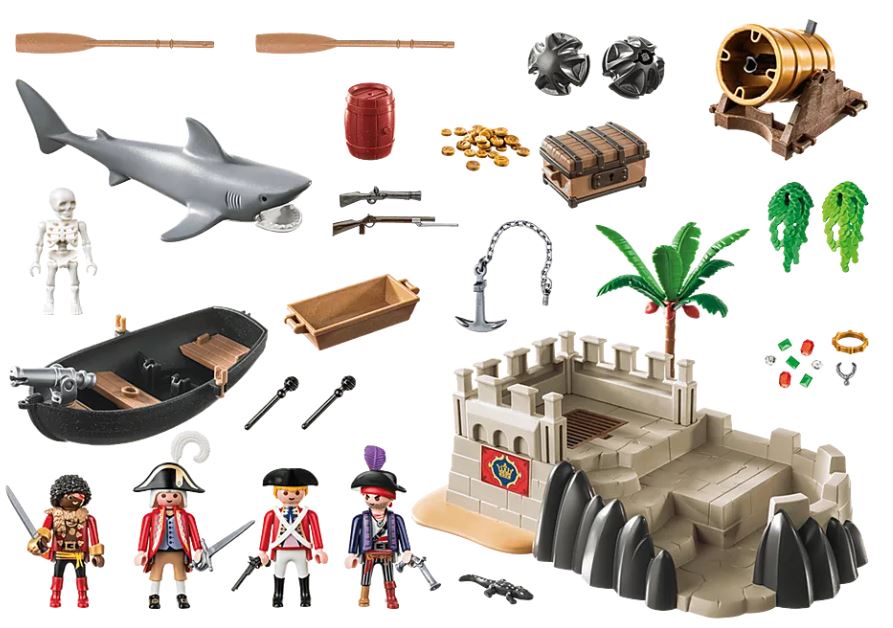 Playmobil Bastion des soldats pirates 70413