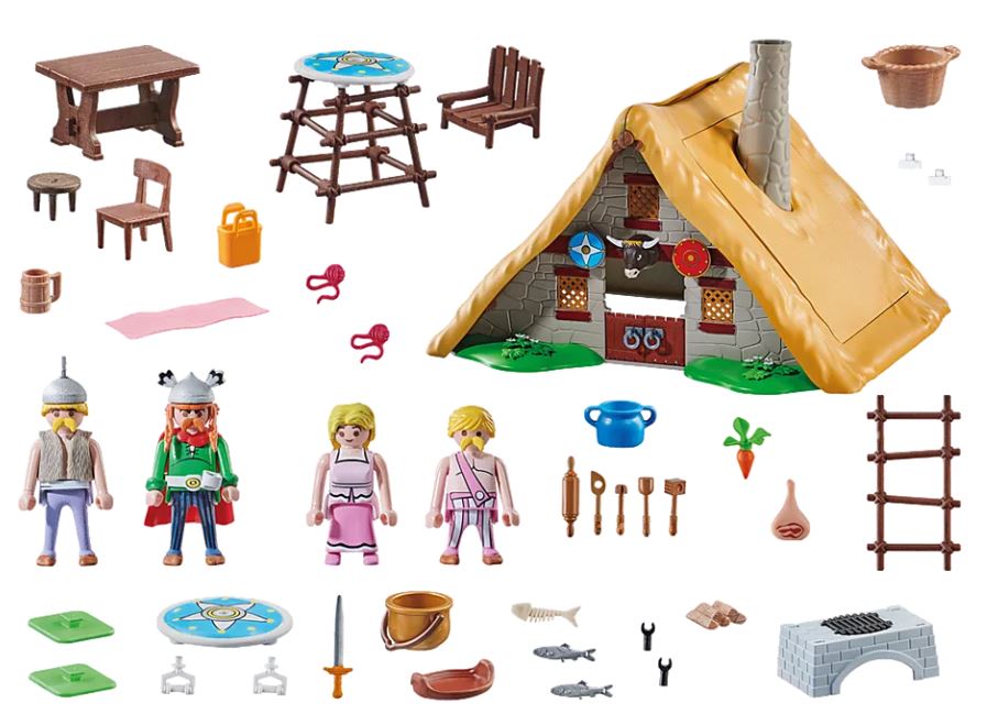 Hutte d'Abraracourcix Playmobil Astrix 70932