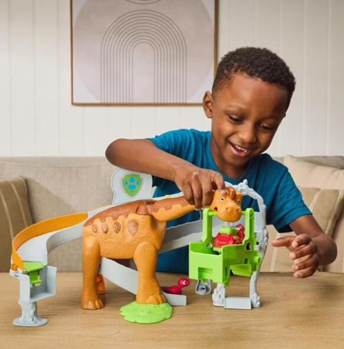 Playset Deluxe Pup Squad Pat Patrouille Mission Dino